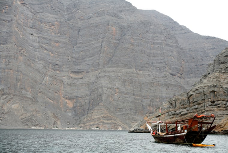 The Musandam Peninsula off the northern tip of Oman is one of the most isolated and beautiful spots in this up-and-coming country. Its rocky seaside cliffs lend it the nickname the Norway of the Gulf. Rent a dhow, a traditional wooden boat used by Omani fishermen, to explore the limestone fjords and look for dolphins.